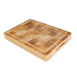 Plank Hakblok met handvaten beuken 36x26 cm