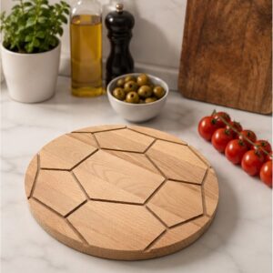 Voetbal Plank beuken ⌀ 26cm