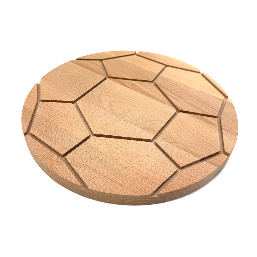 Voetbal Plank beuken ⌀ 26cm