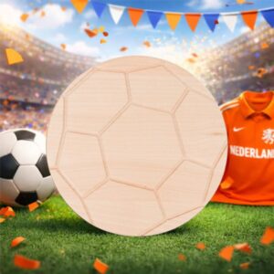 ...Voetbal Plank beuken ⌀ 26 cm