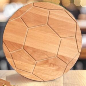 ...Voetbal Plank beuken ⌀ 26 cm