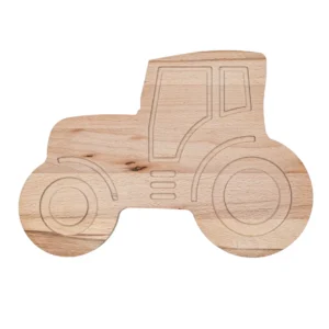 Plank tractor beuken 35x25 cm FSC 100%