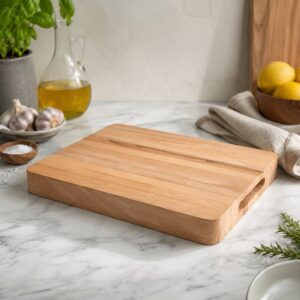 Snijplank Geolied Beukenhout 38x28x4cm