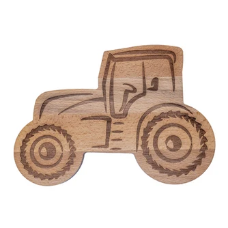 Tractor Beukenhout 35x25cm